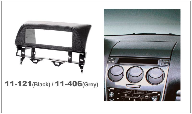 Radio Fascia For Mazda 6 Mazda6 Atenza Stereo Panel Trim Facia Install Dash Kit 